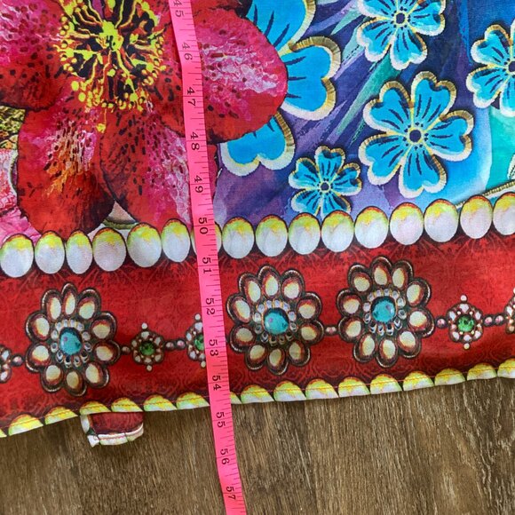 Akaru Dubai Sheer Size S-L Kaftan Cover Up Dress - Picture 7 of 7